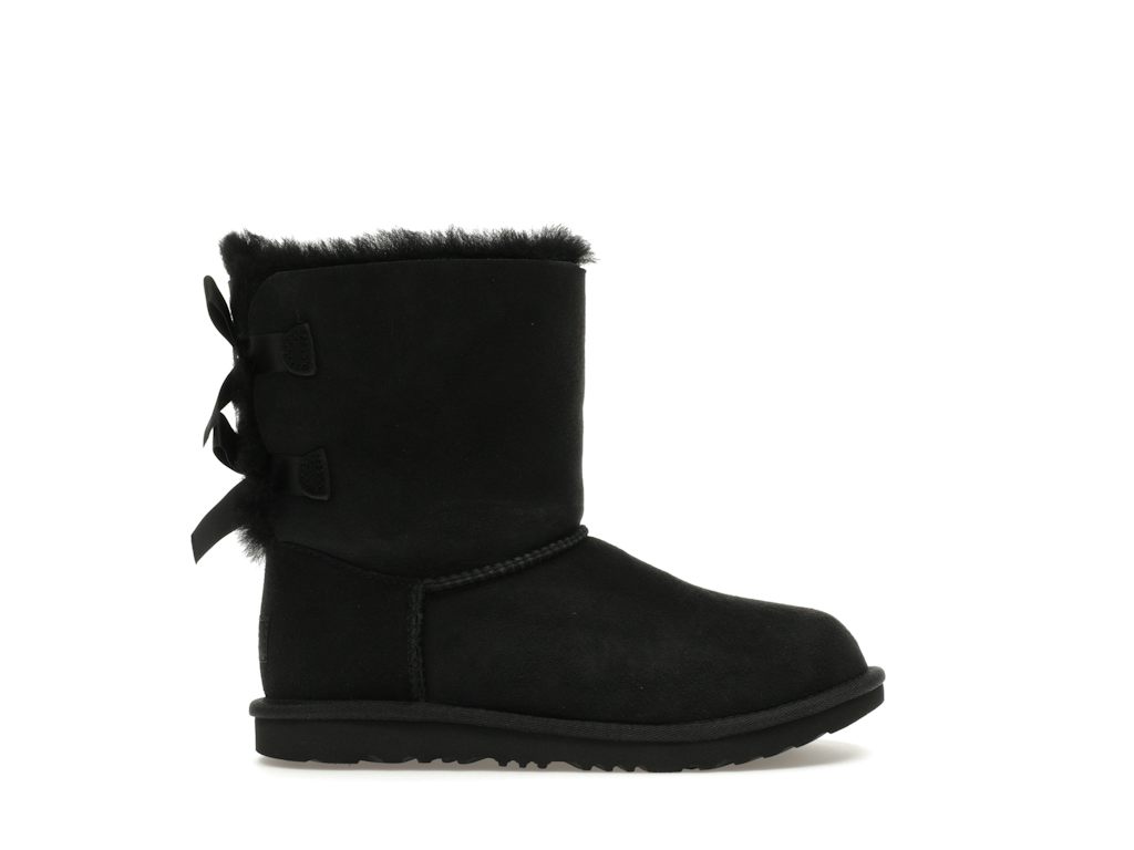 UGG Bailey Bow II Boot - Black (Kids)